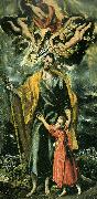 El Greco st.joseph and the child oil painting